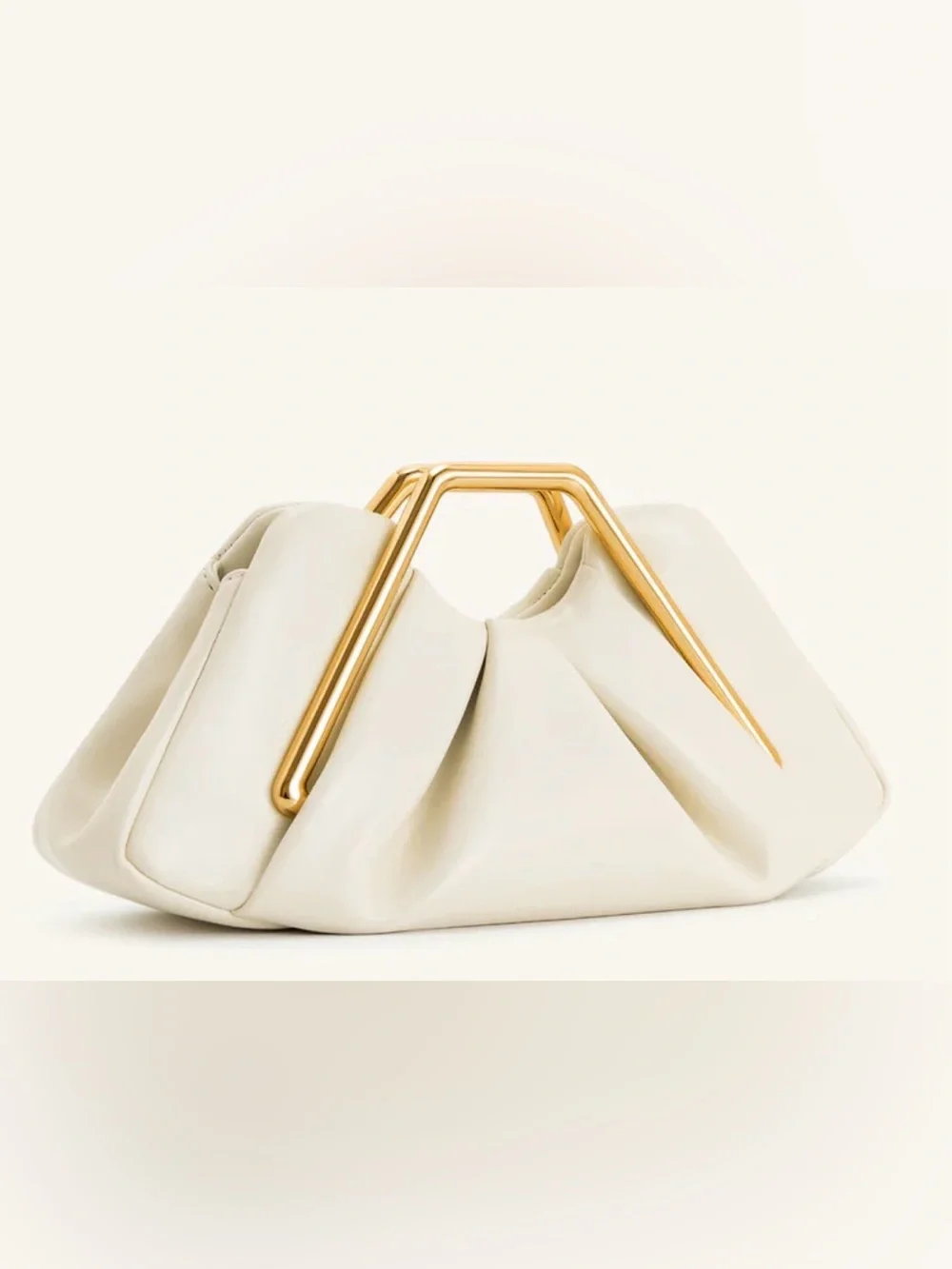 ✨ NWT Chic Deco-Inspired Vegan Leather Crossbody Clutch ✨ - Picture 1 of 7
